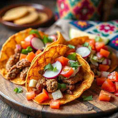 Crispy Deep Fried Tacos - Guatemalan Recipe